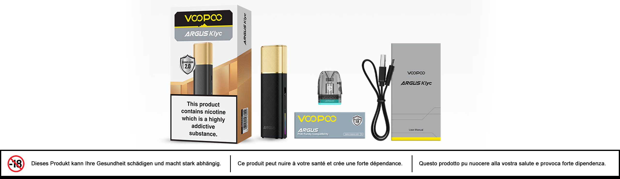 Voopoo Kit Argus Klyc